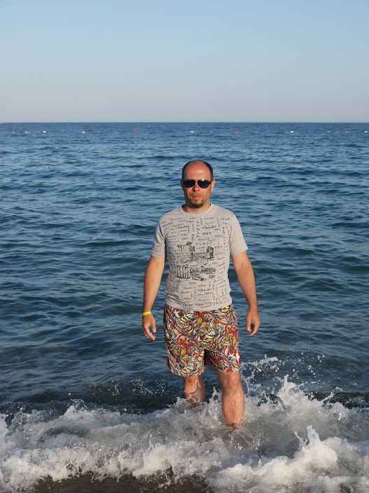 Я на море