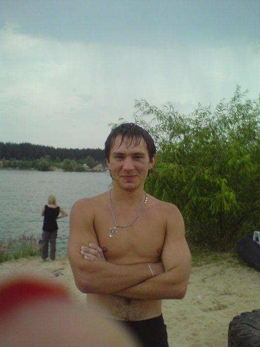 на природе