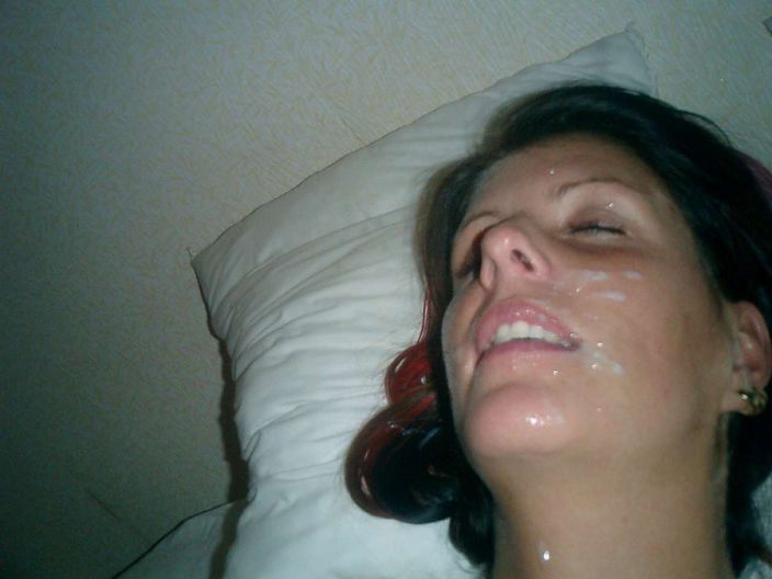 Cum on Girl Face