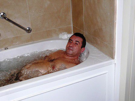 Bath in Hotel's Jaccuzzi