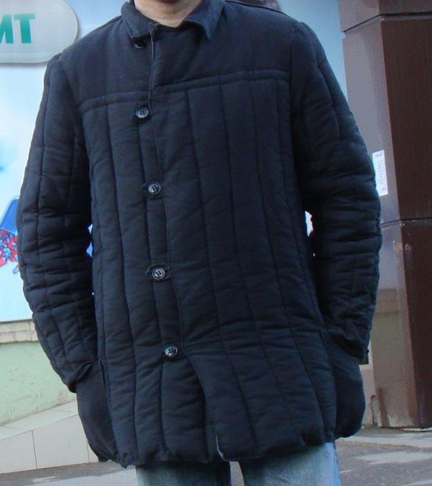 В телогреечке