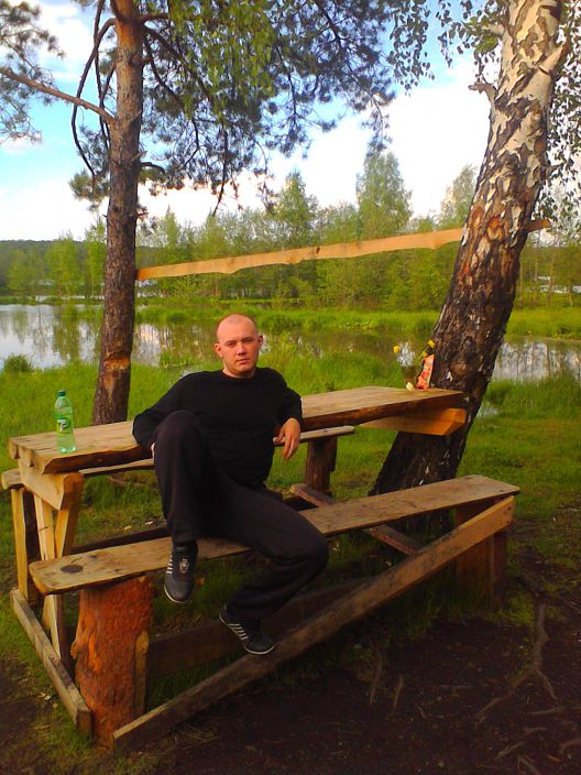 на природе