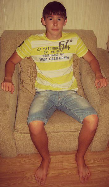 я на диване