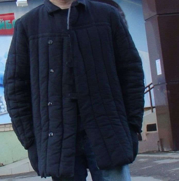 В телогреечке