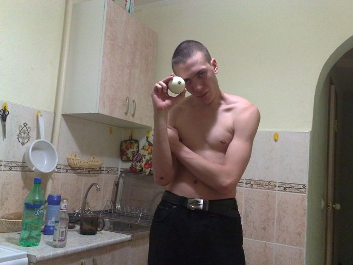 я, после бильярда...