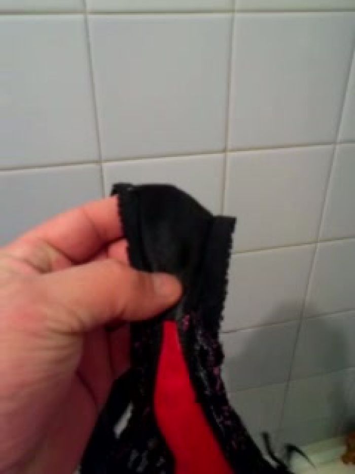 Вот трусики жены.