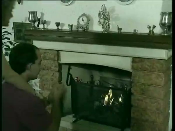 Hottie Is Banged In Front Of The Fire