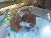 Kayla Kleevage and Maxi Mounds Hot Tub Fun