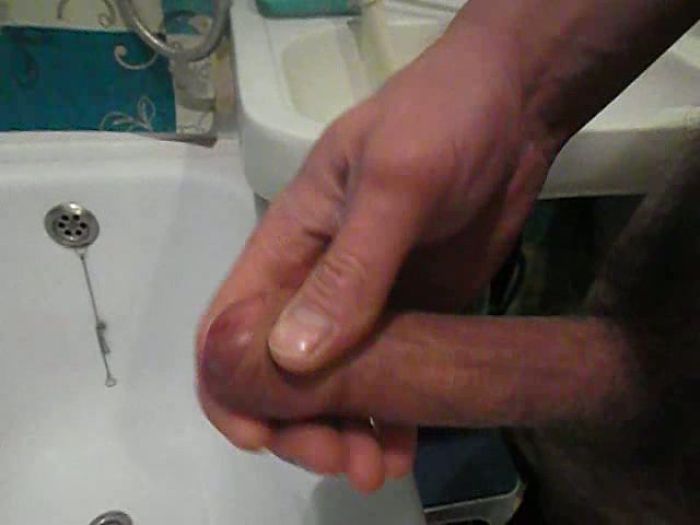 дрочка с кончиной